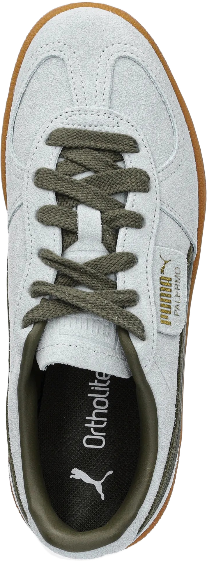 Кеды женские Puma Palermo 396463-51 37 (4 UK) синий/зеленый фото 5
