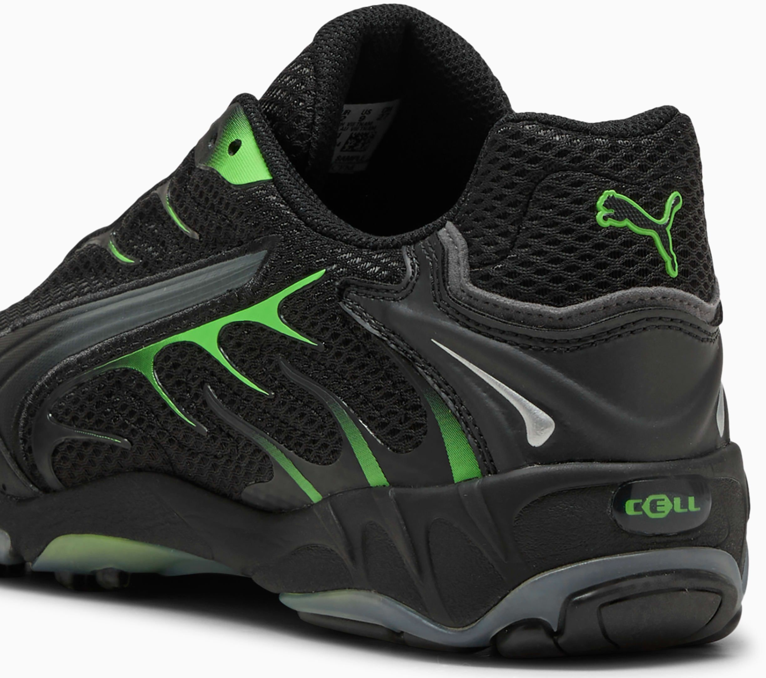 Кроссовки Puma Inhale 401560-01 45 (10.5 UK) черный/зеленый фото 5