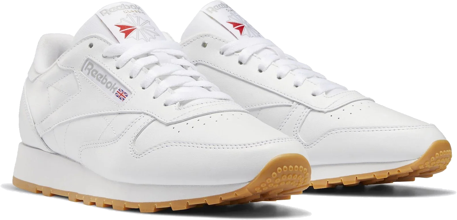 Кроссовки мужские Reebok Classic Leather 100008491 43 (10 US) белые фото 2