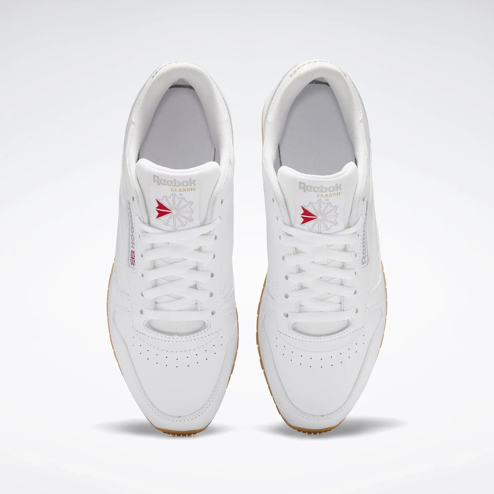 Кроссовки мужские Reebok Classic Leather 100008491 45 (11.5 US) белые фото 4