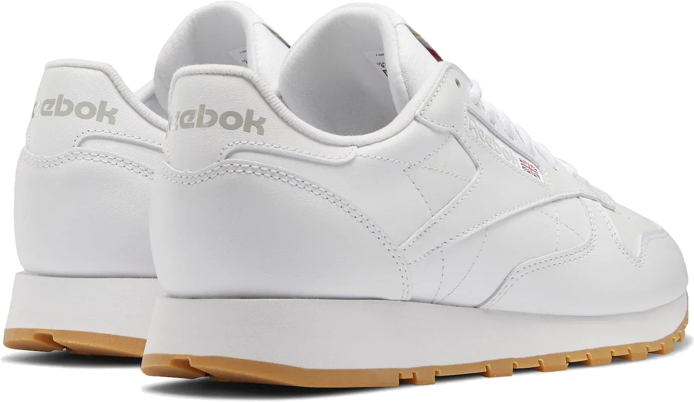 Кроссовки мужские Reebok Classic Leather 100008491 42 (9 US) белые фото 3