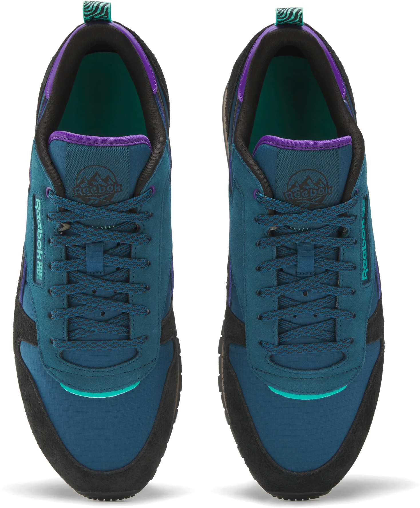 Кроссовки мужские Reebok Classic Leather 100201121 40 (7.5 US) темно-синие фото 4