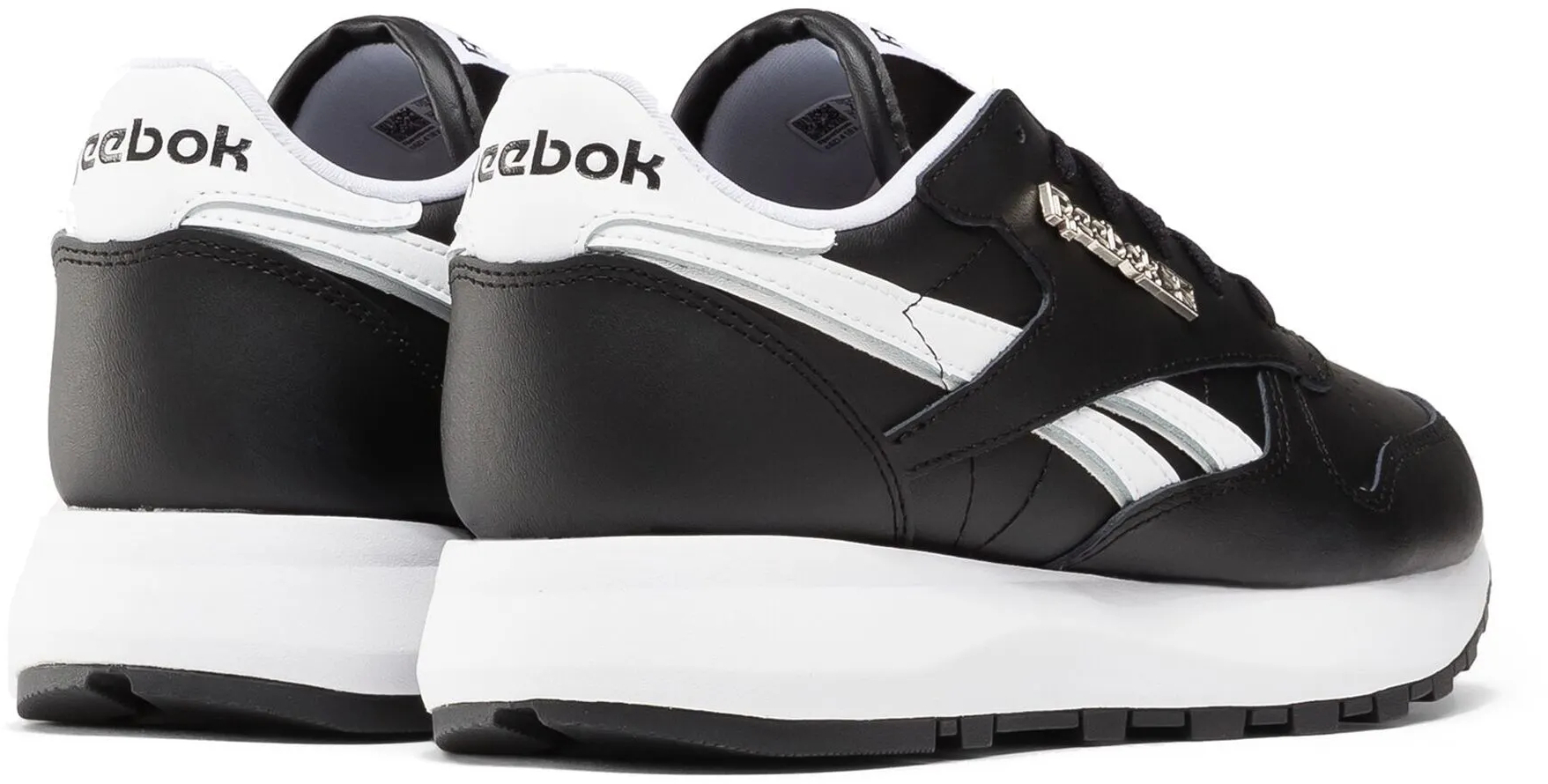 Кроссовки женские Reebok Classic Leather Sp 100074549 38.5 (8 US) черные фото 3