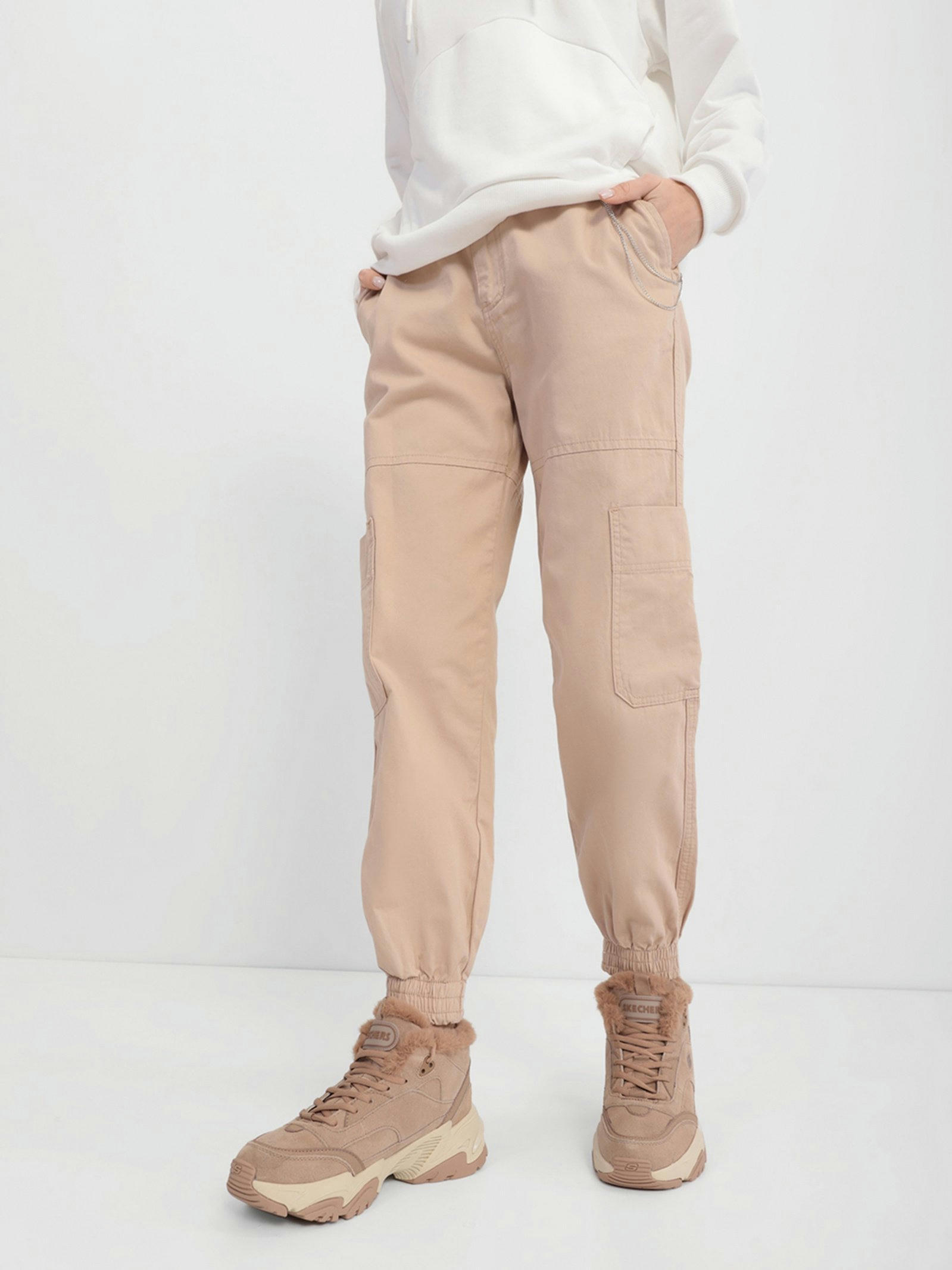 Ботинки женские Skechers Stamina V2 167338 TAN 40 (10 US) бежевые фото 