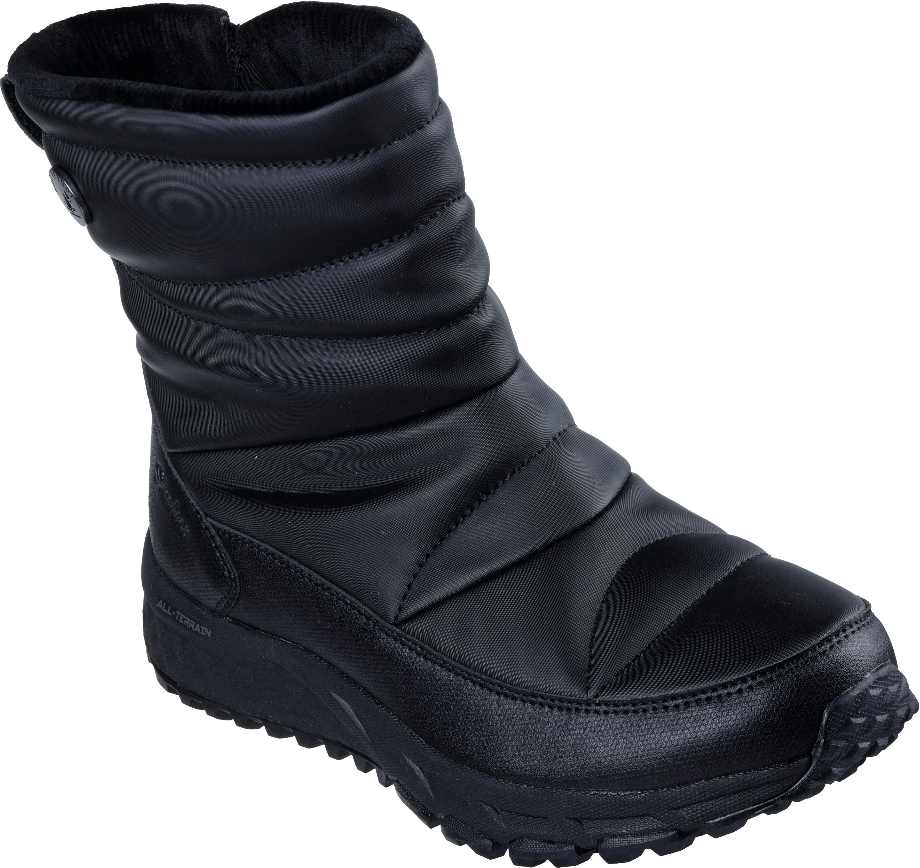 Сапоги дутики женские Skechers Escape Plan 167884 BBK 40 (10 US) черные фото 3