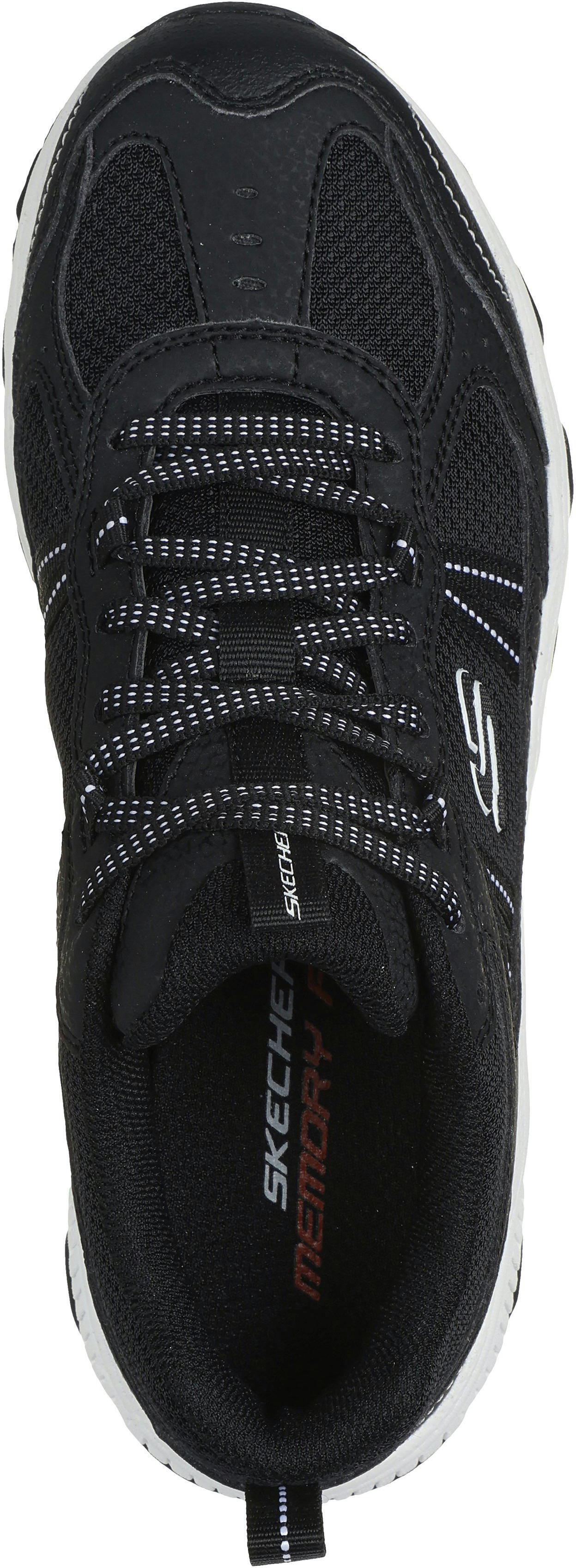 Кроссовки женские Skechers Stamina At 180125 BKW 40 (10 US) черные фото 4