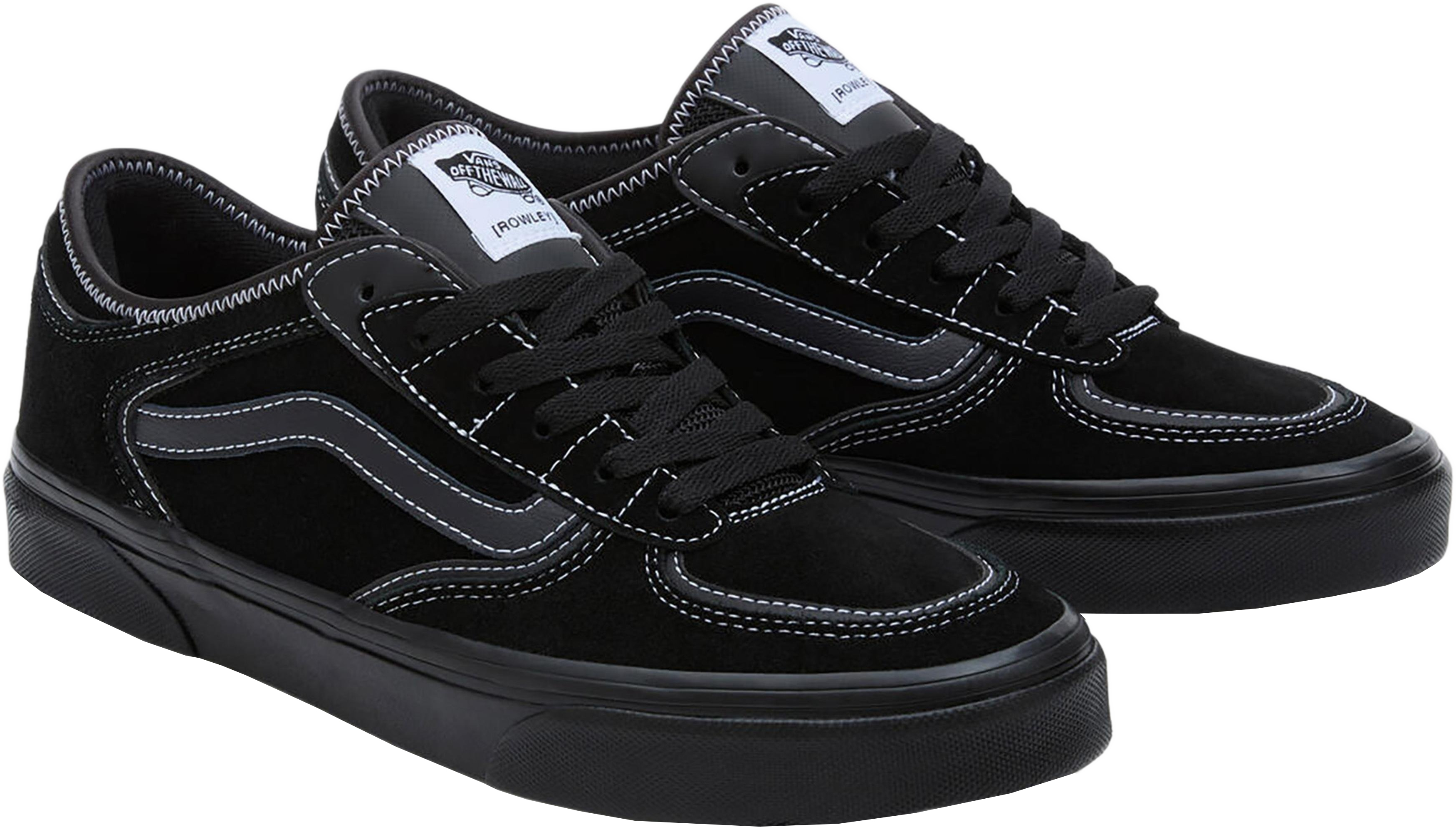 Кеды низкие Vans Rowley Classic VN0009QJH1W1 36 (4.5 US) черные фото 4