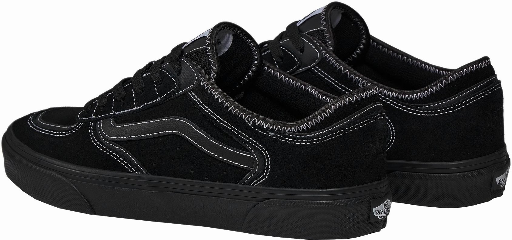 Кеды низкие Vans Rowley Classic VN0009QJH1W1 36 (4.5 US) черные фото 6