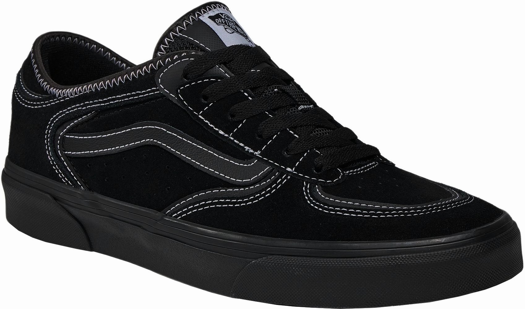 Кеды низкие Vans Rowley Classic VN0009QJH1W1 36 (4.5 US) черные фото 3