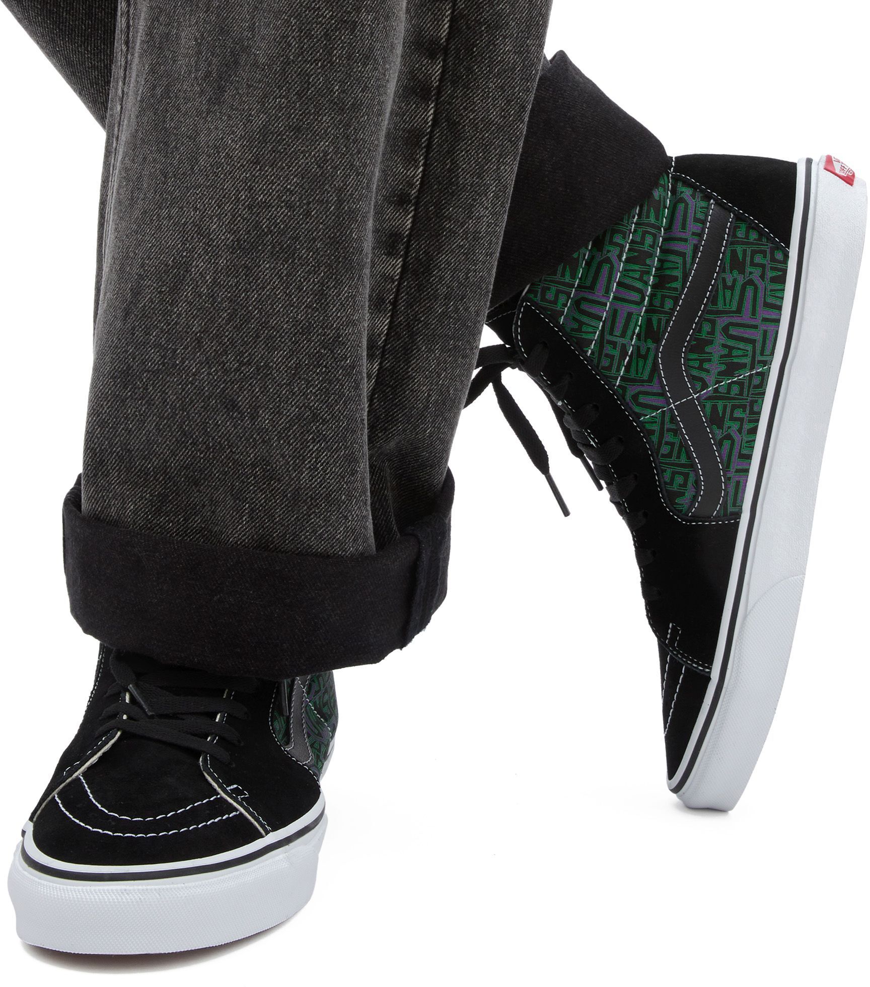 Кеды высокие Vans Ua Sk8-Hi (Canvas) Asphal VN000D5IB5P1 43 (10 US) черные фото 8