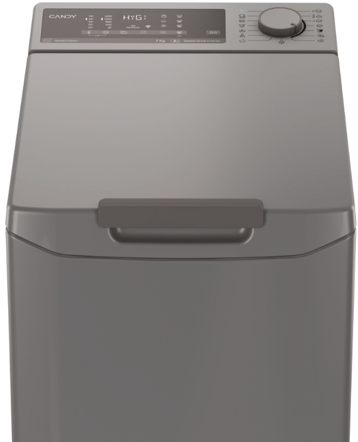 Вертикальная стиральная машина Candy TCAS274TMR5-S фото