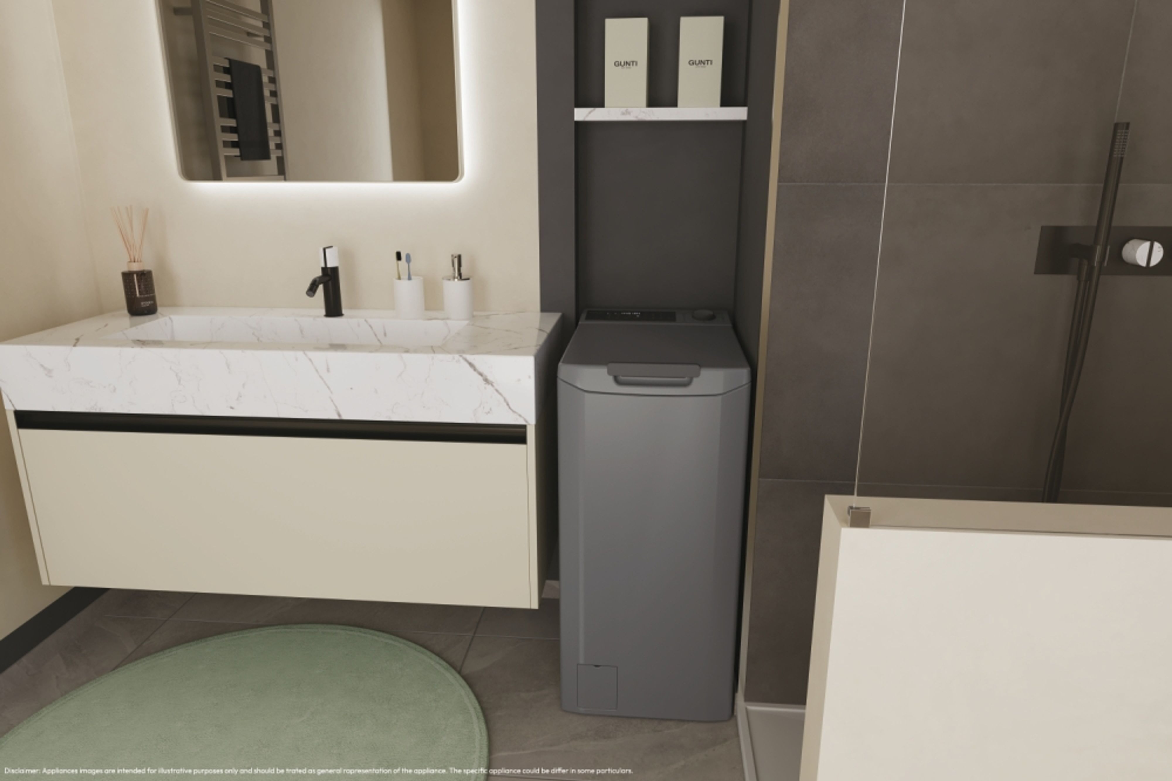 Вертикальная стиральная машина Candy TCAS274TMR5-S фото 9