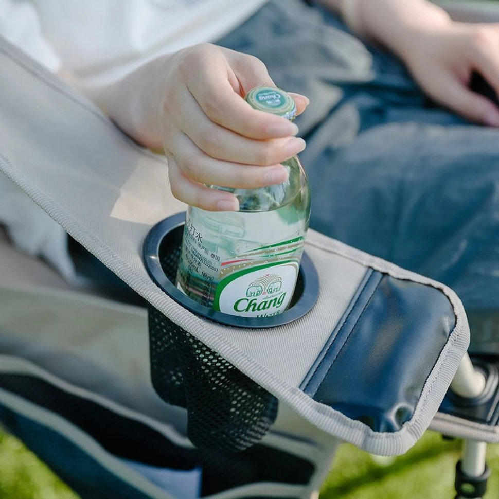 Крісло складане Naturehike CNK2350JJ011, алюміній, бежевийфото