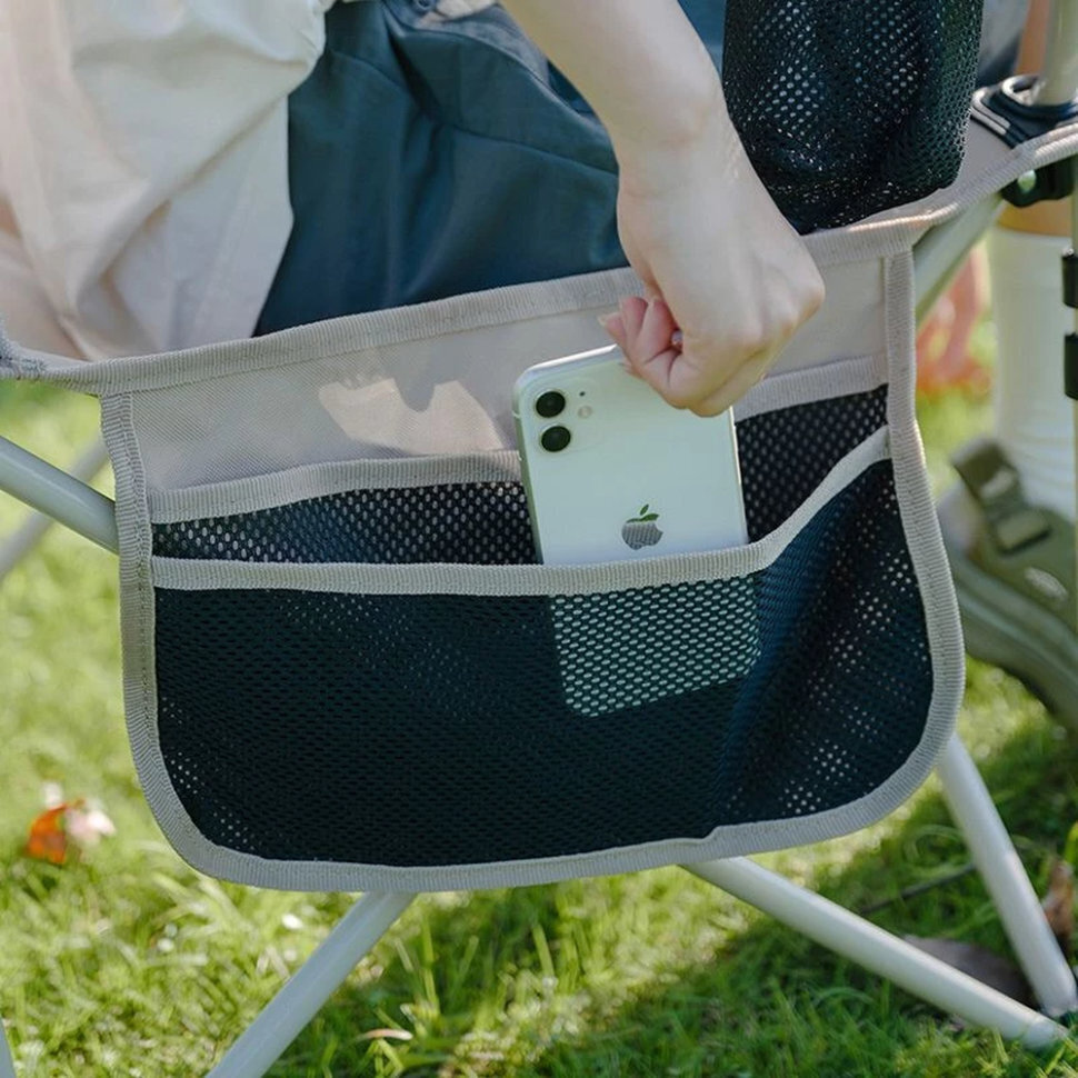 Крісло складане Naturehike CNK2350JJ011, алюміній, чорнийфото3