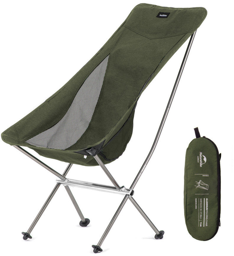 Стілець складаний Naturehike YL06 NH18Y060-Z, зеленийфото3