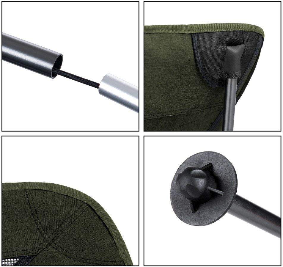 Стілець складаний Naturehike YL06 NH18Y060-Z, зеленийфото4