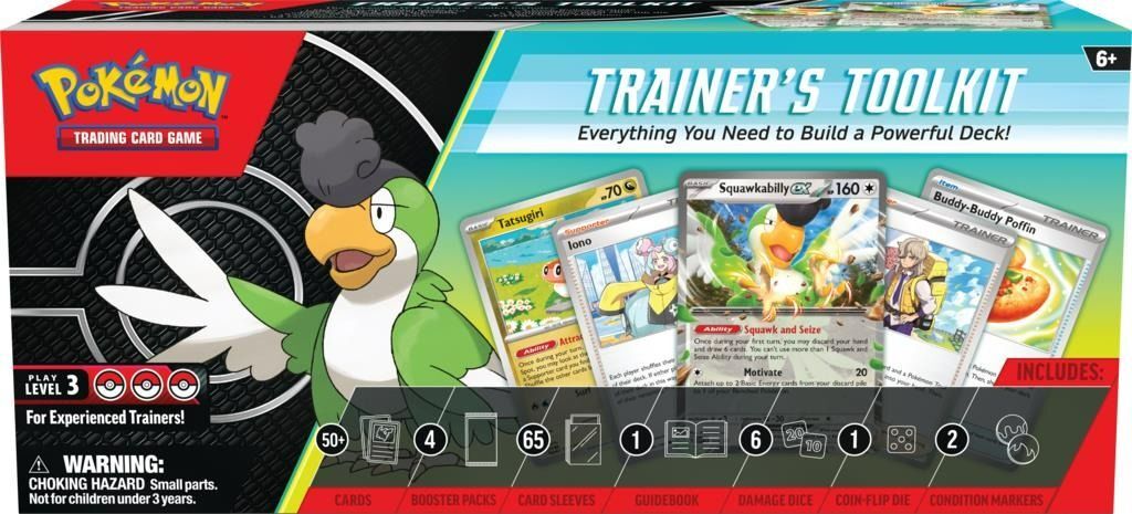 Коллекционная карточная игра Pokemon: 2024 Trainer’s Toolkit фото 2
