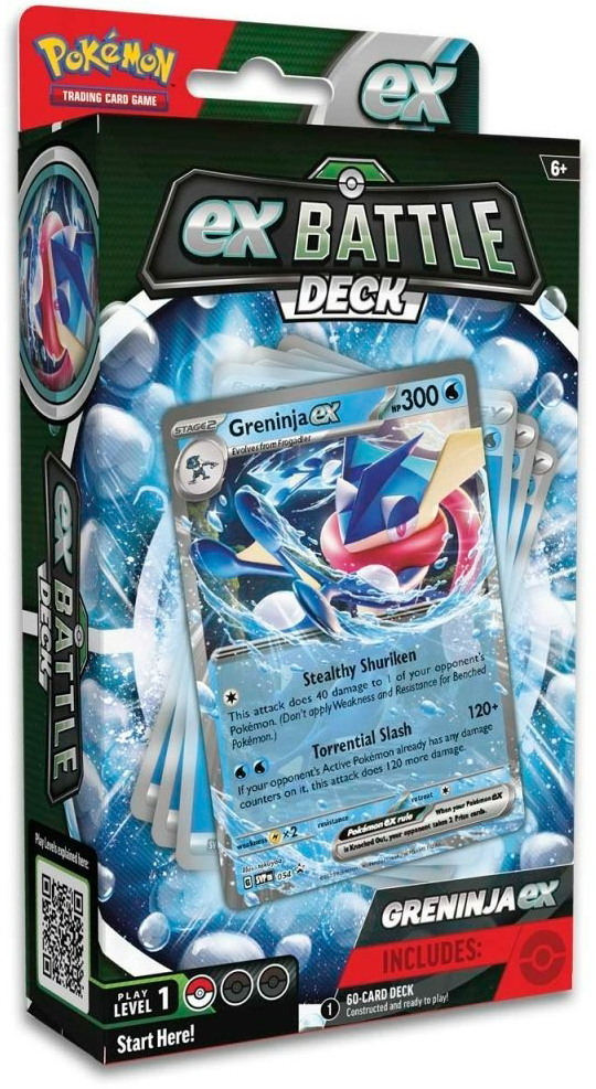 Коллекционная карточная игра Pokemon: Greninja ex/Kangaskhan ex - Battle Deck фото 3