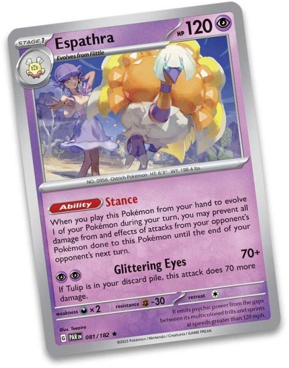 Коллекционная карточная игра Pokemon: Scarlet &amp; Violet - Espathra - 2 Pack Blister фото 