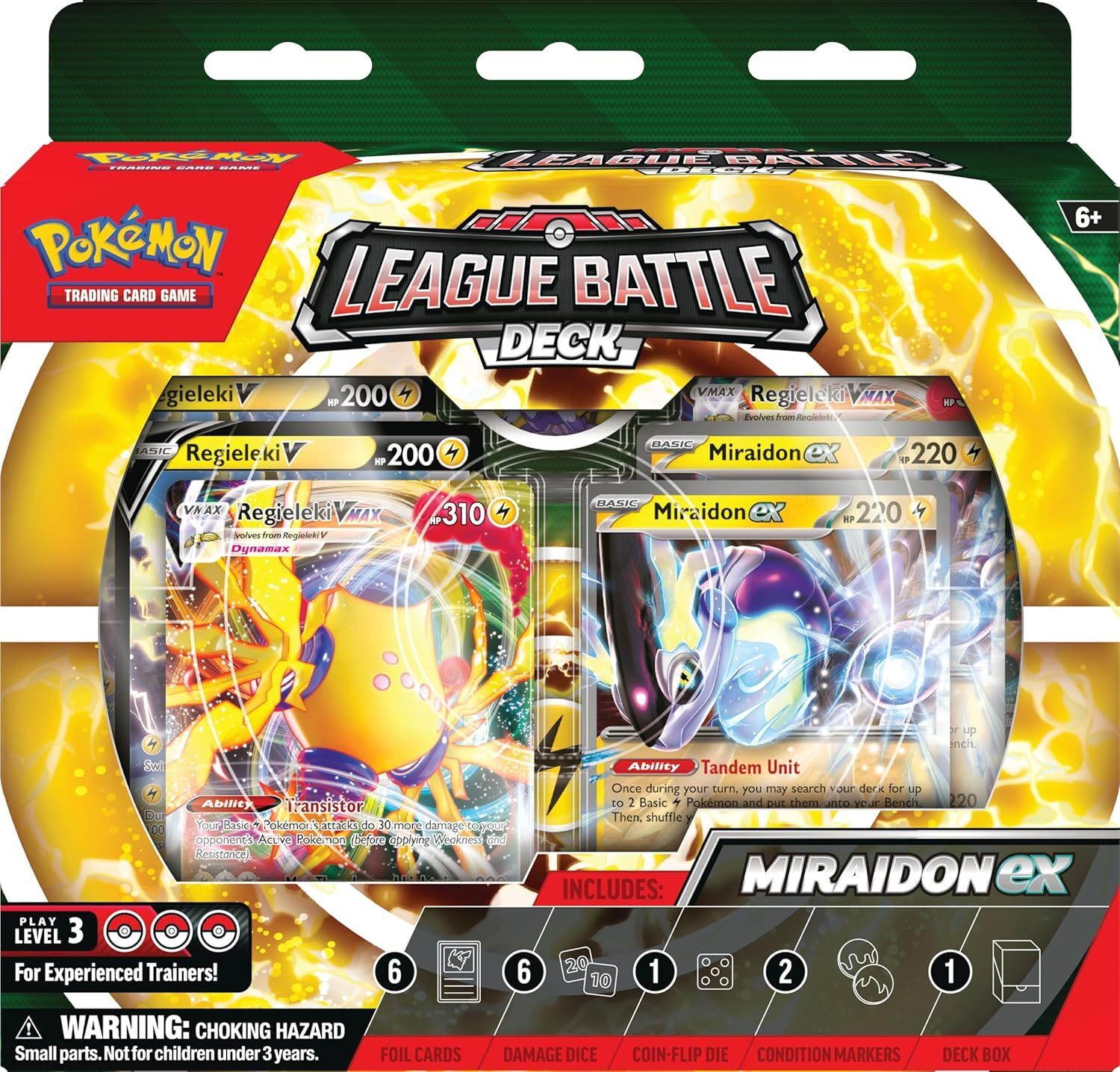 Коллекционная карточная игра Pokemon: Miraidon ex League Battle Deck фото 2