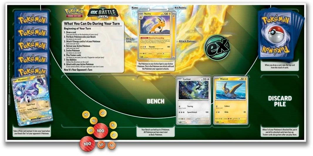 Коллекционная карточная игра Pokemon: Miraidon/Victini ex Battle Deck (1 случайно) фото 6