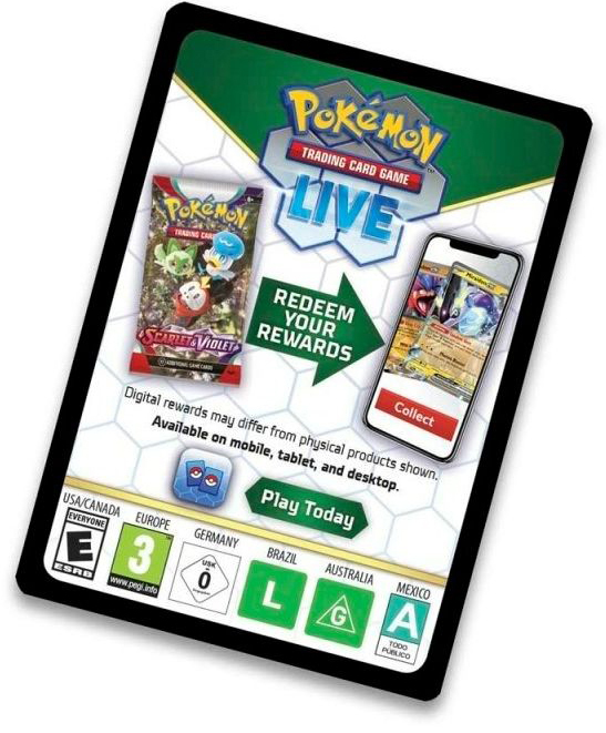 Коллекционная карточная игра Pokemon: Miraidon/Victini ex Battle Deck (1 случайно) фото 10