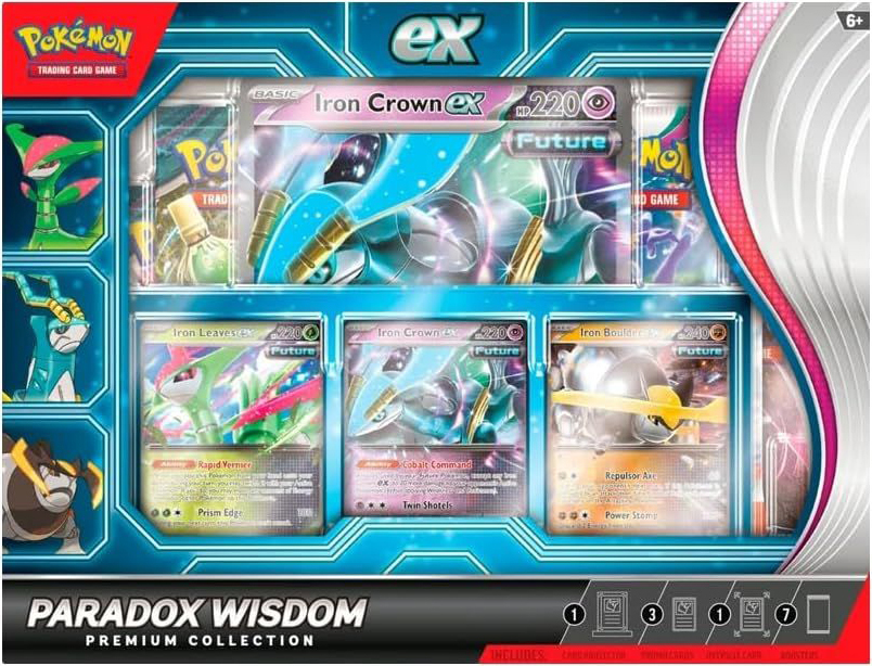Коллекционная карточная игра Pokemon: Paradox Wisdom - Premium Collection фото 2