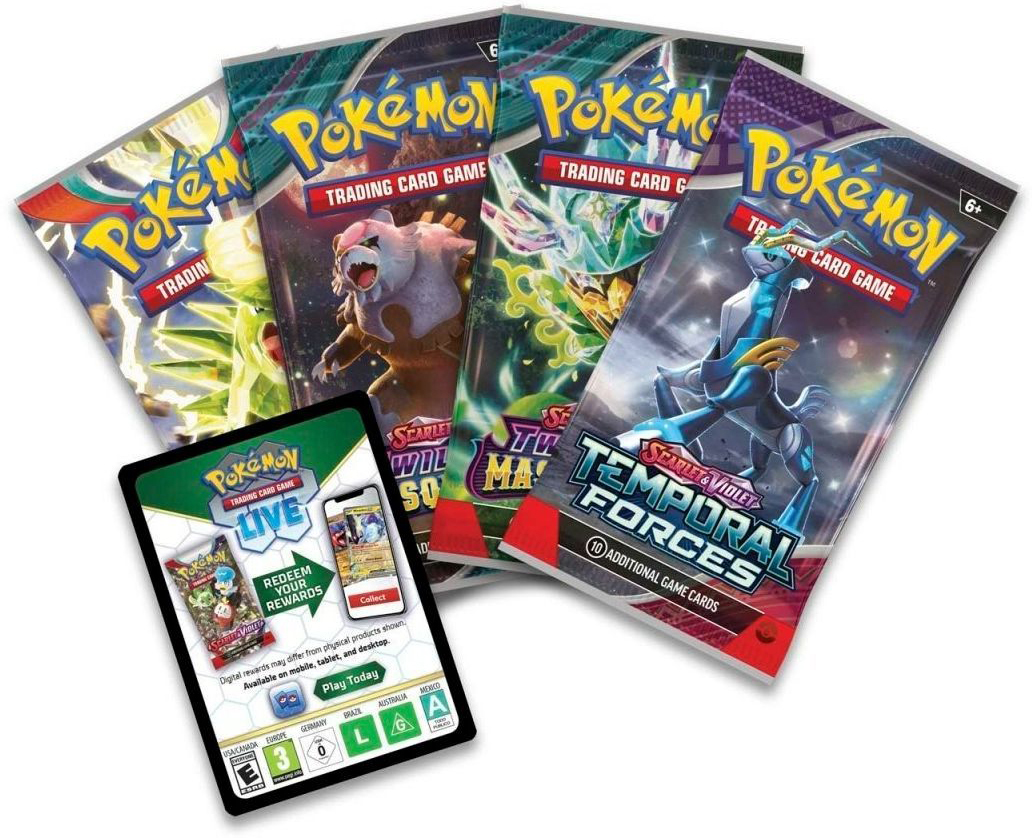 Коллекционная карточная игра Pokemon: Palafin ex Box фото 6