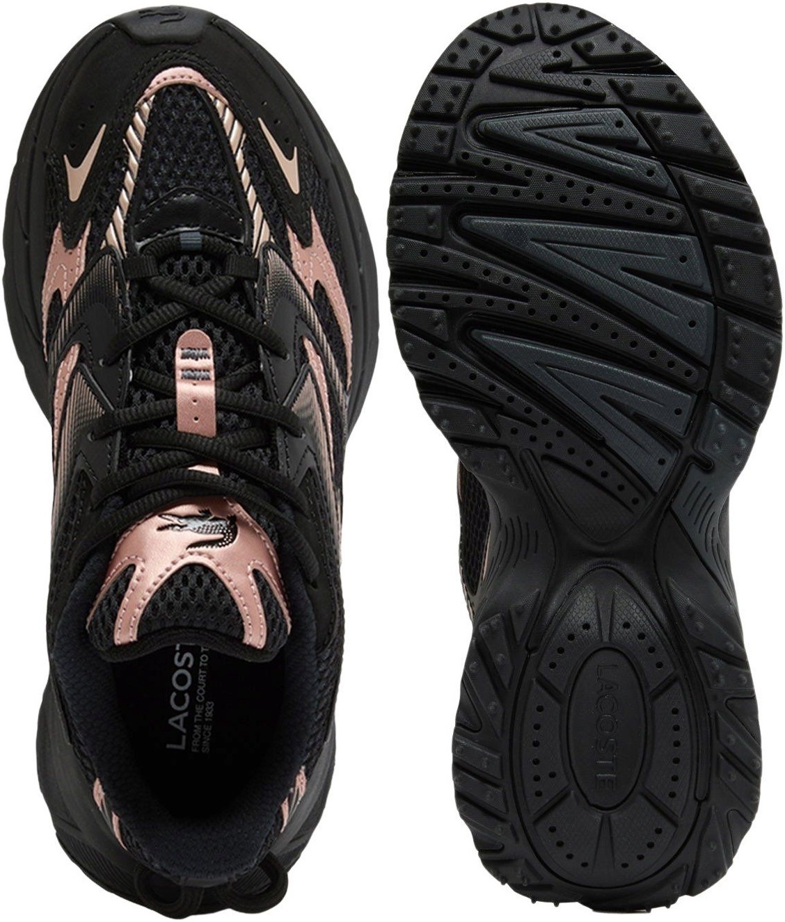 Кроссовки женские Lacoste L003 Neo Shot 750SFA0122-1J1 37 (4 UK) черные фото 4