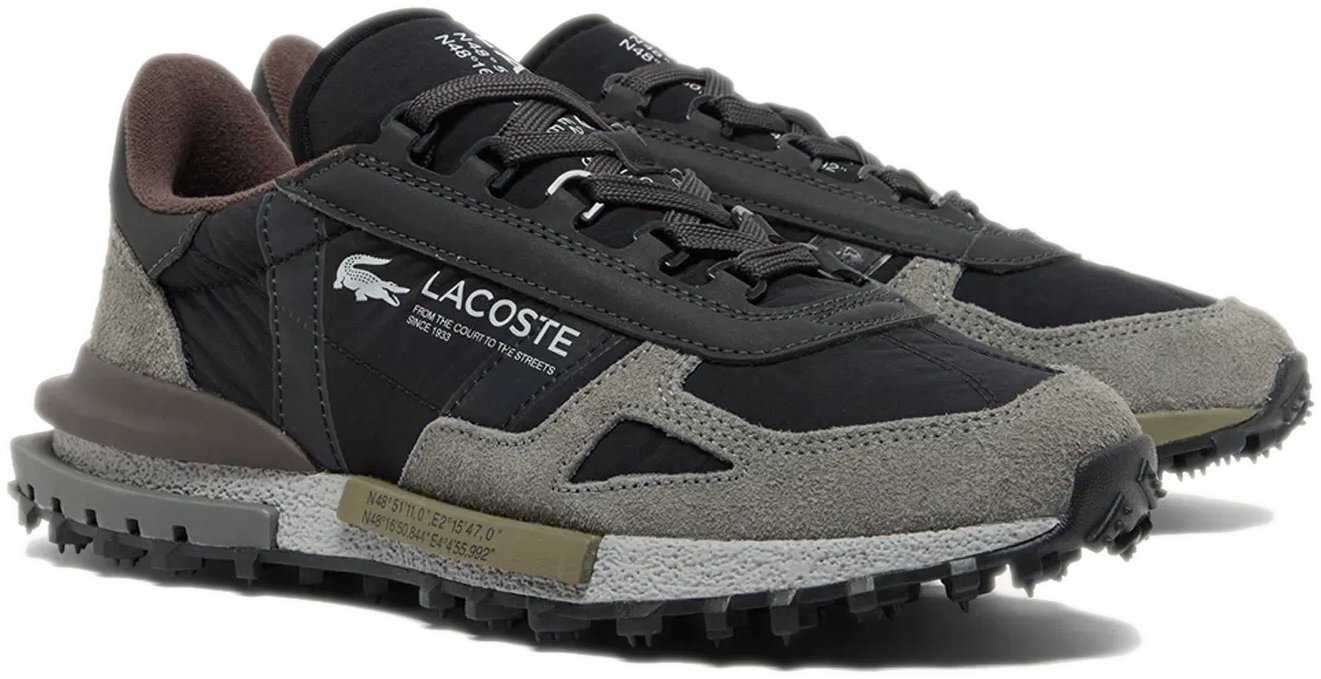 Кроссовки мужские Lacoste Elite Active 750SMA0078-YH2 41 (7.5 UK) черные фото 2