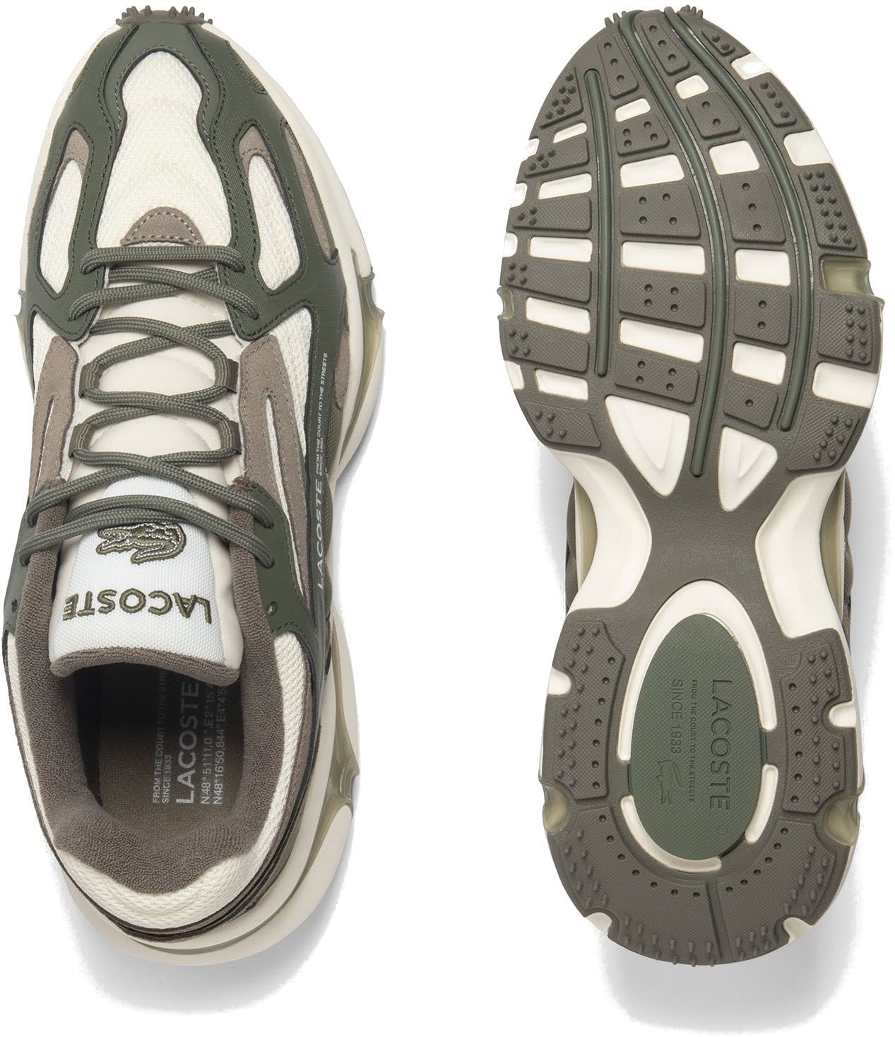 Кроссовки мужские Lacoste L003 2K24 750SMA0103-AE4 42 (8 UK) хаки фото 6