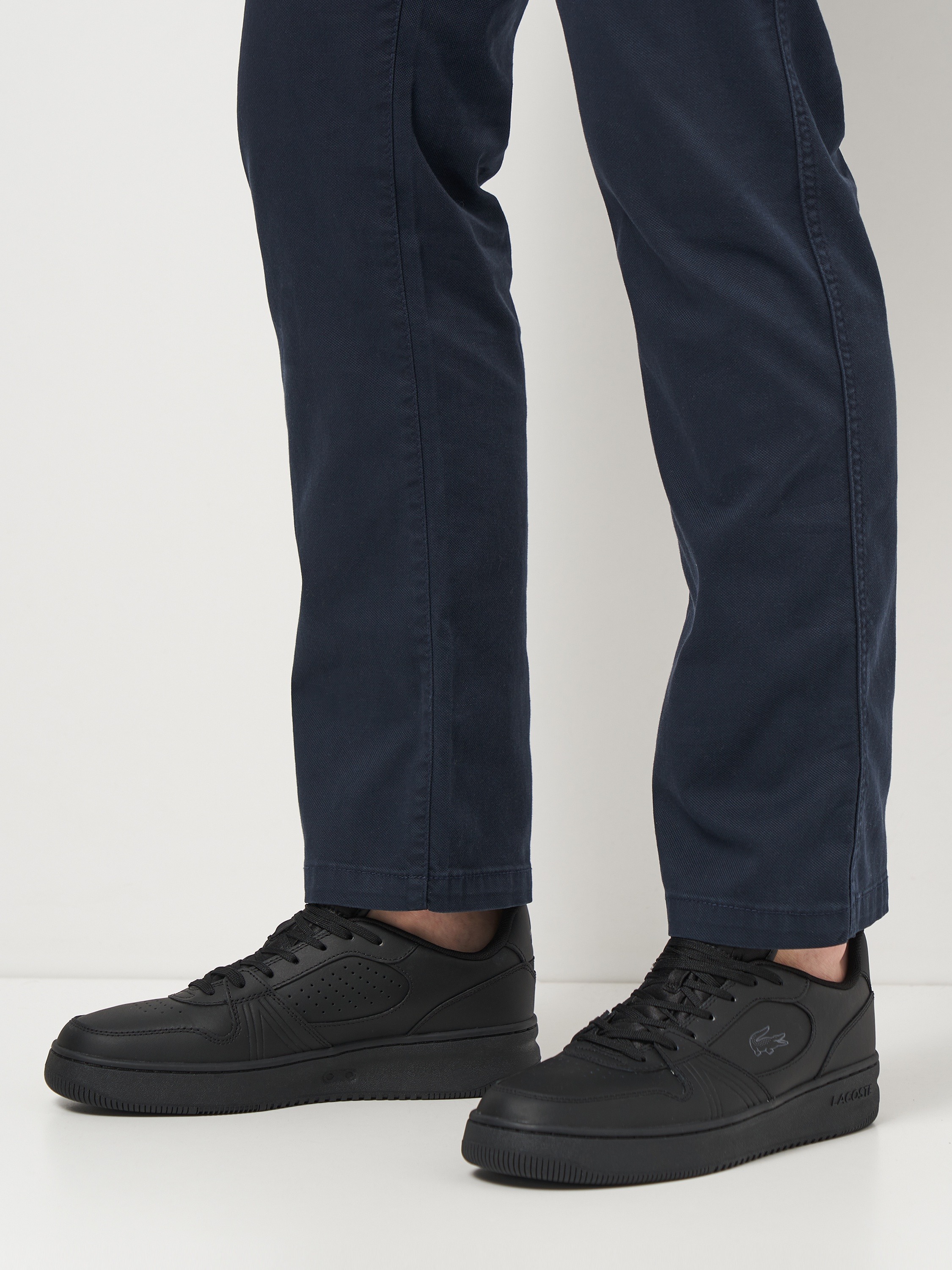 Кеды мужские Lacoste L001 Set 750SMA0097-02H 44 (9.5 UK) черные фото 8