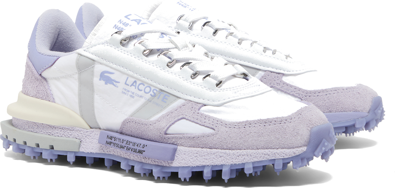 Кроссовки женские Lacoste Elite Active 750SFA0074-1T6 37 (4 UK) фиолетовые фото 3