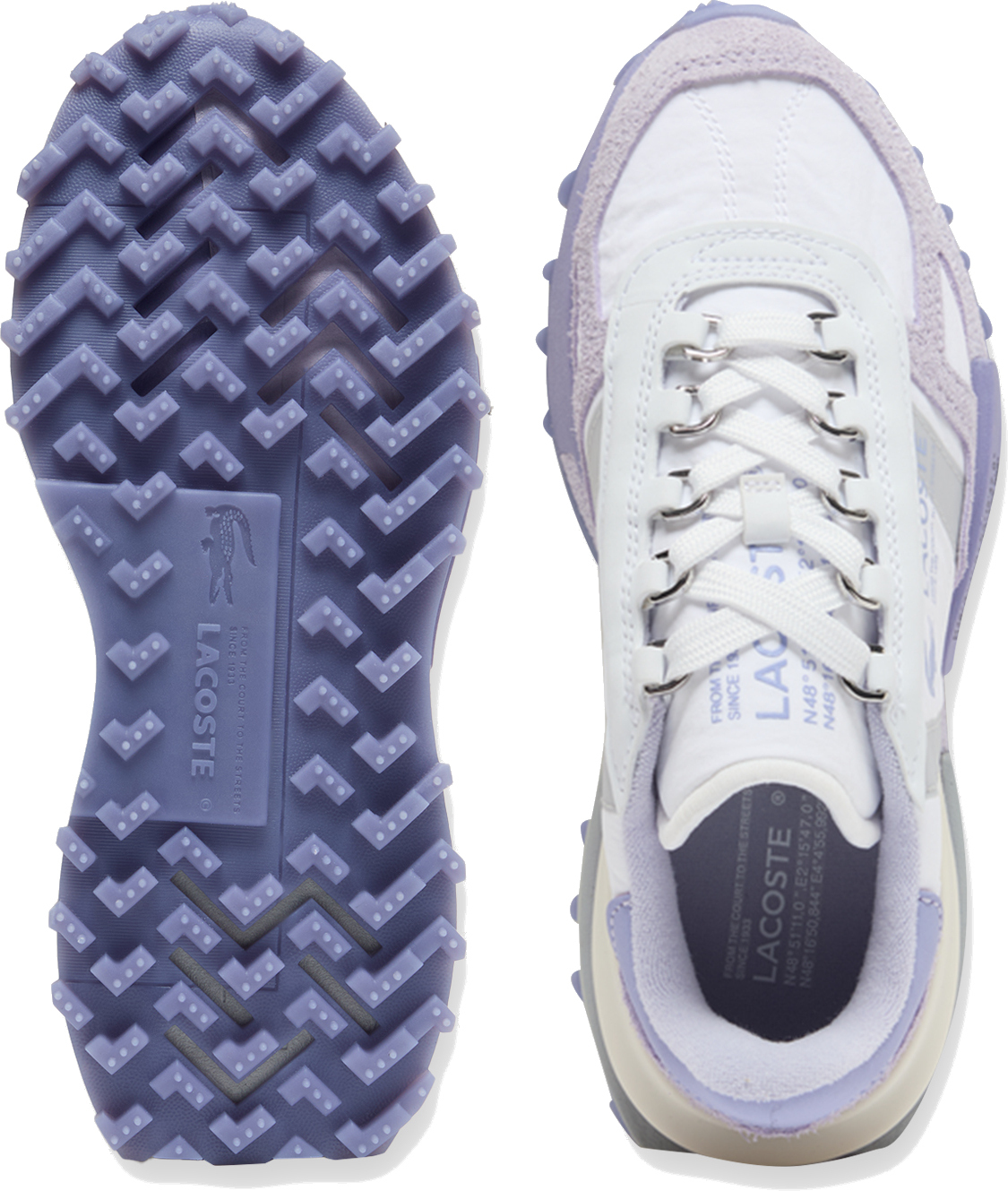 Кроссовки женские Lacoste Elite Active 750SFA0074-1T6 37 (4 UK) фиолетовые фото 6