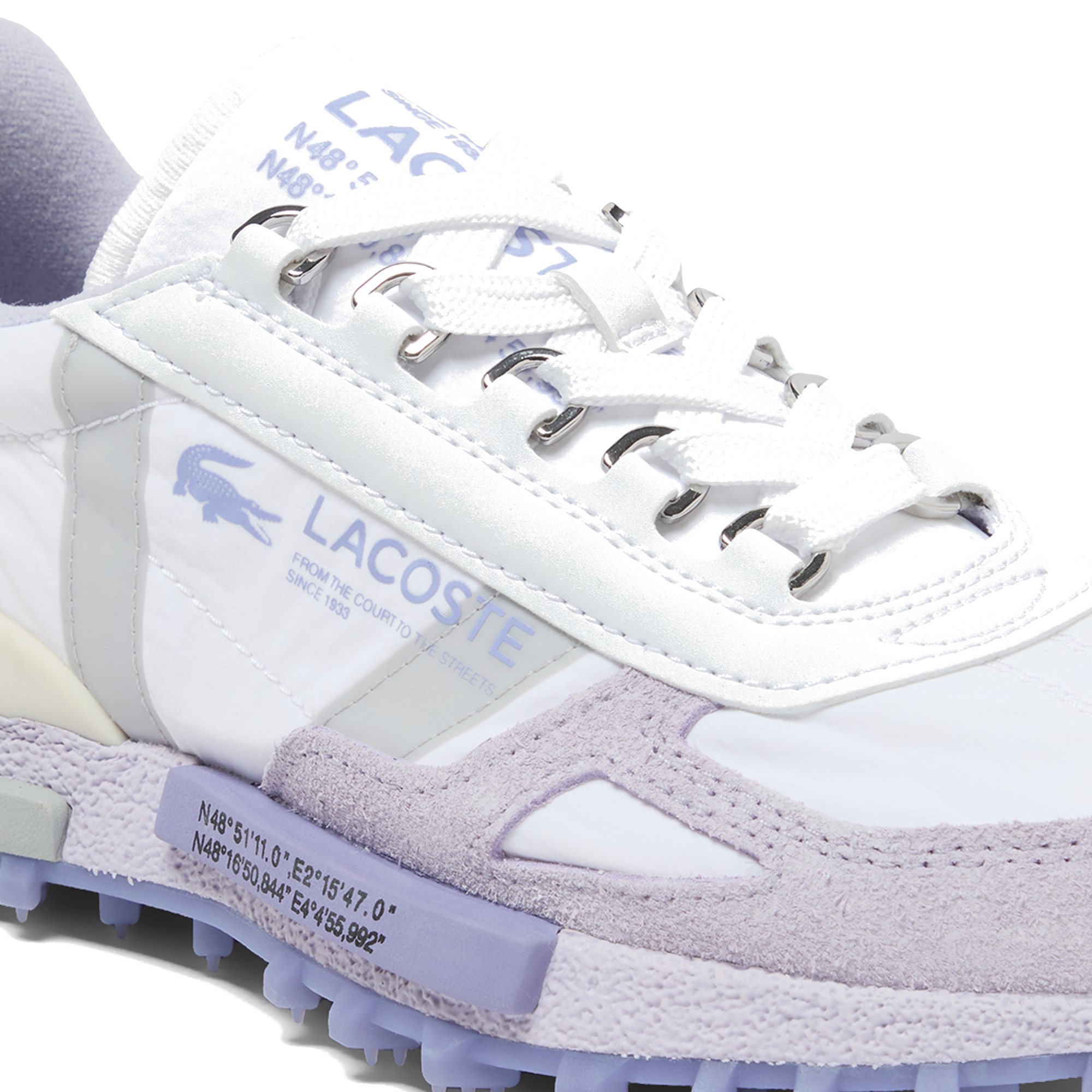 Кроссовки женские Lacoste Elite Active 750SFA0074-1T6 37 (4 UK) фиолетовые фото 2