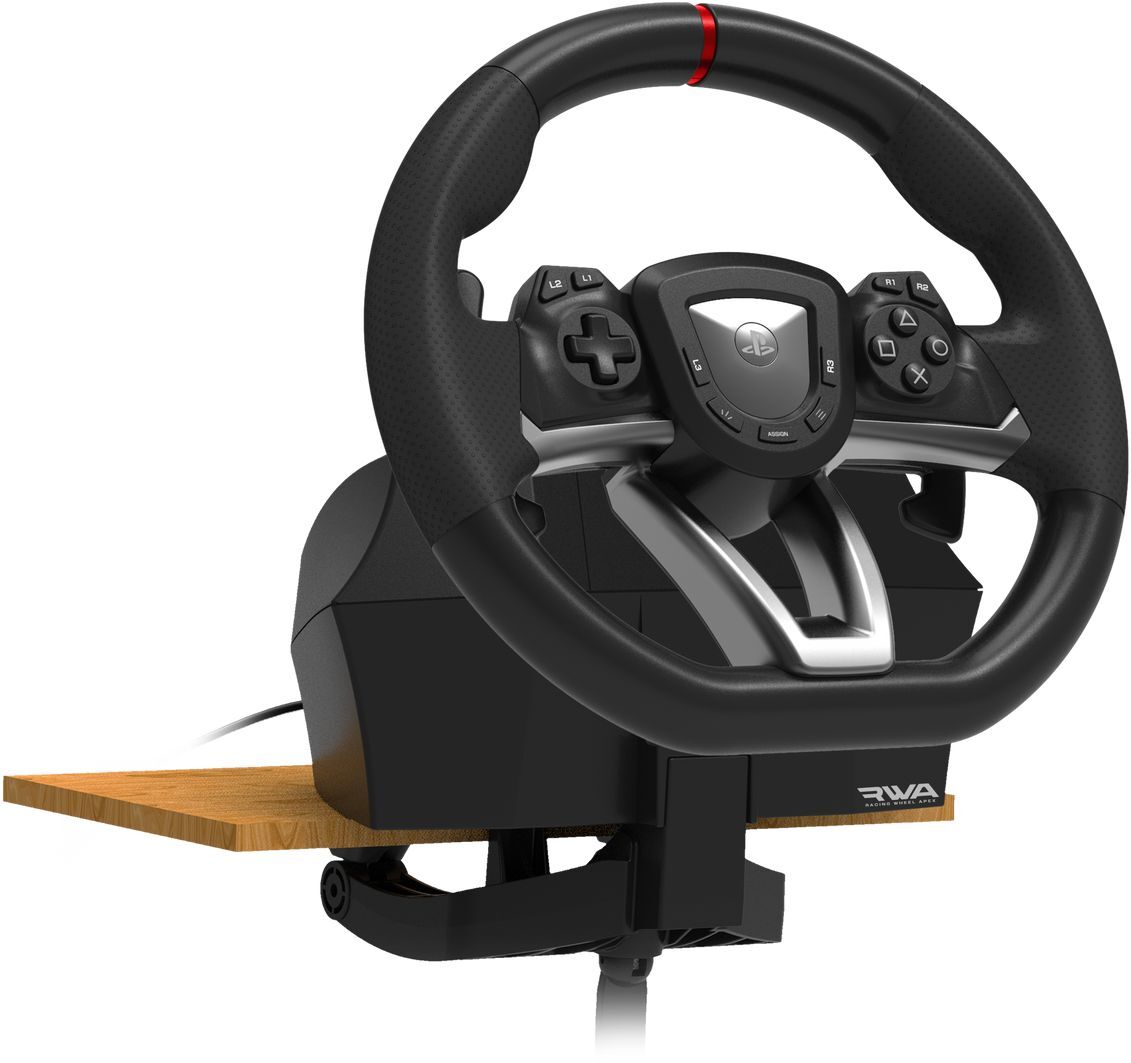 Руль и педали HORI Racing Wheel Apex для PC и Playstation 5 (ACC-0849) фото 5