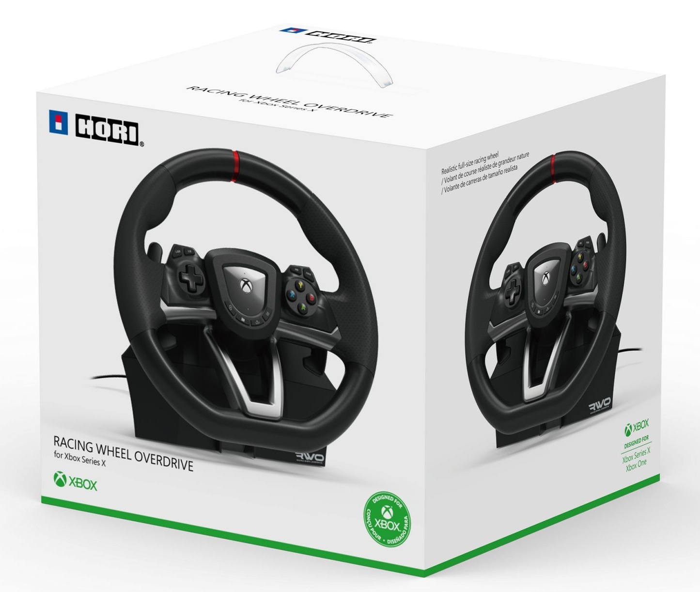 Руль и педали HORI Racing Wheel Overdrive для Xbox и PC (ACC-0796) фото 4