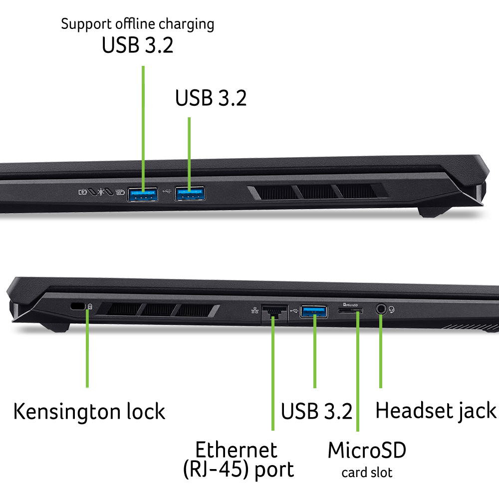Ноутбук ACER Nitro V 17 ANV17-41 (NH.QYVEU.006)фото