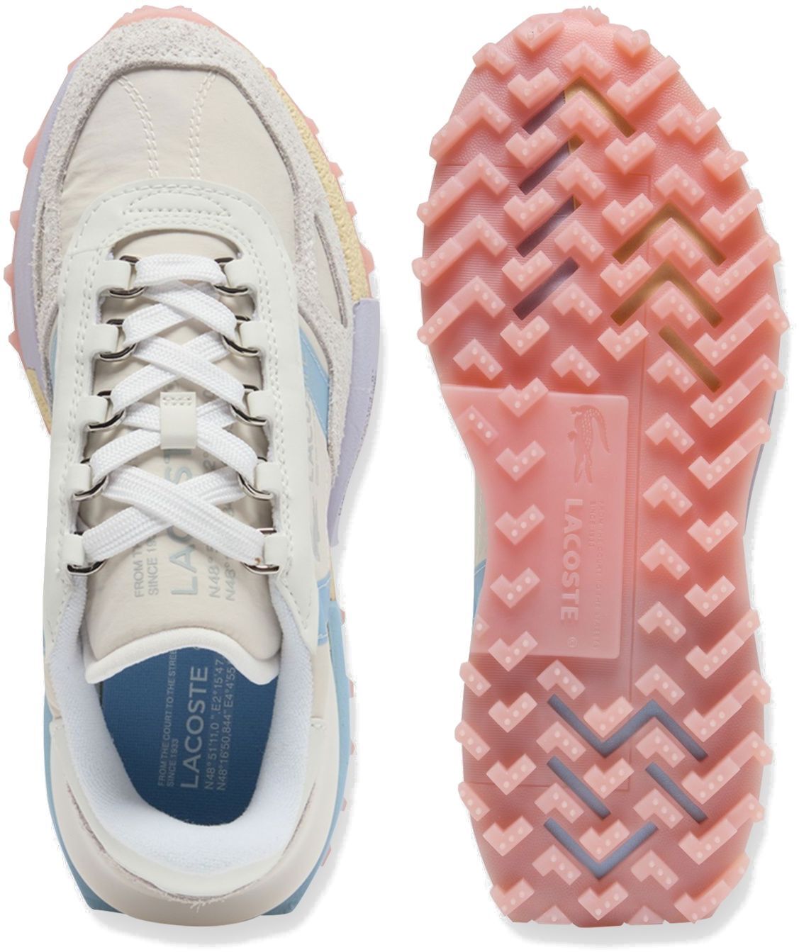 Кроссовки женские Lacoste Elite Active 750SFA0074-WB8 39.5 (6 UK) бежевые фото 8