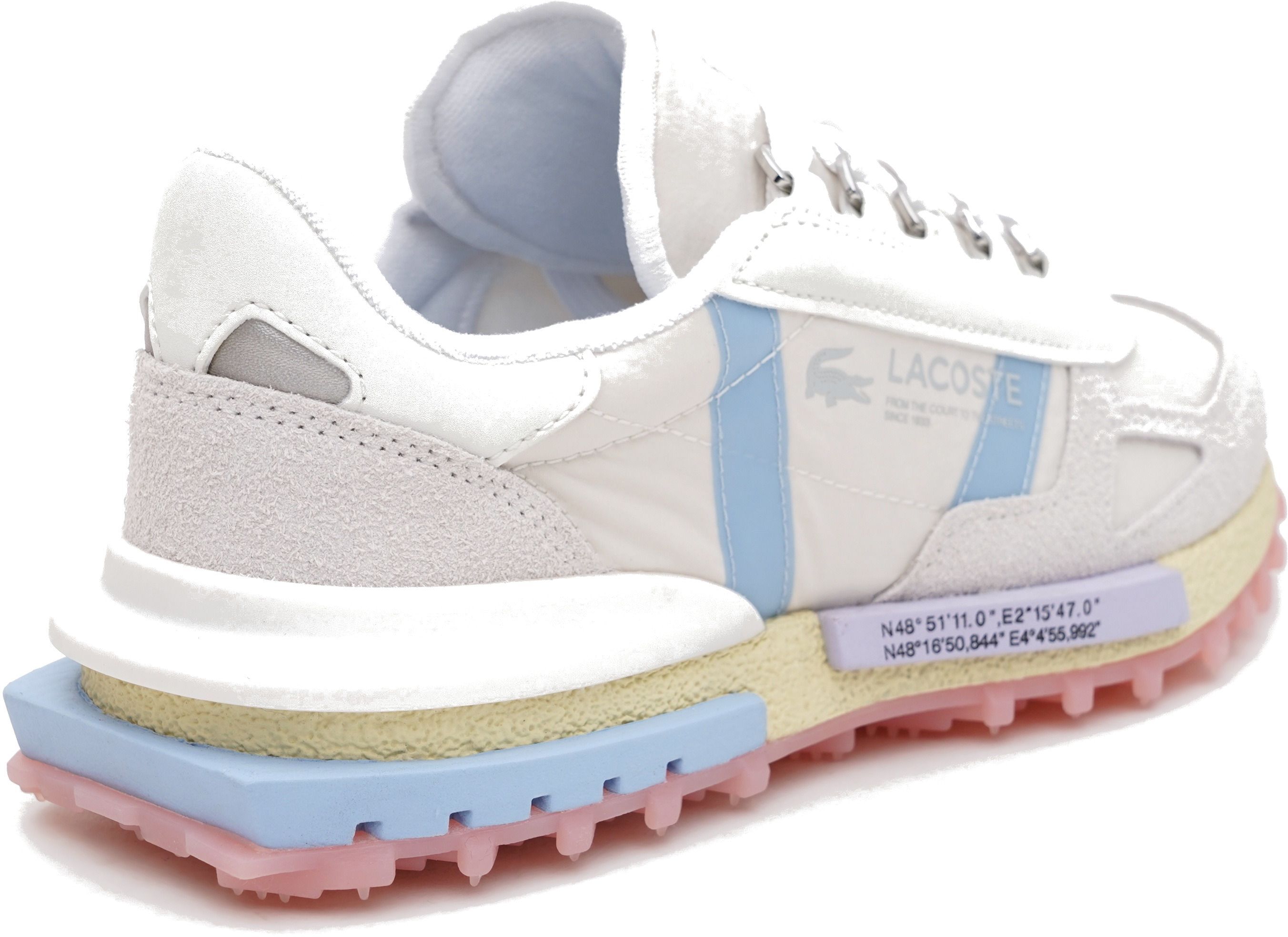 Кроссовки женские Lacoste Elite Active 750SFA0074-WB8 39.5 (6 UK) бежевые фото 7