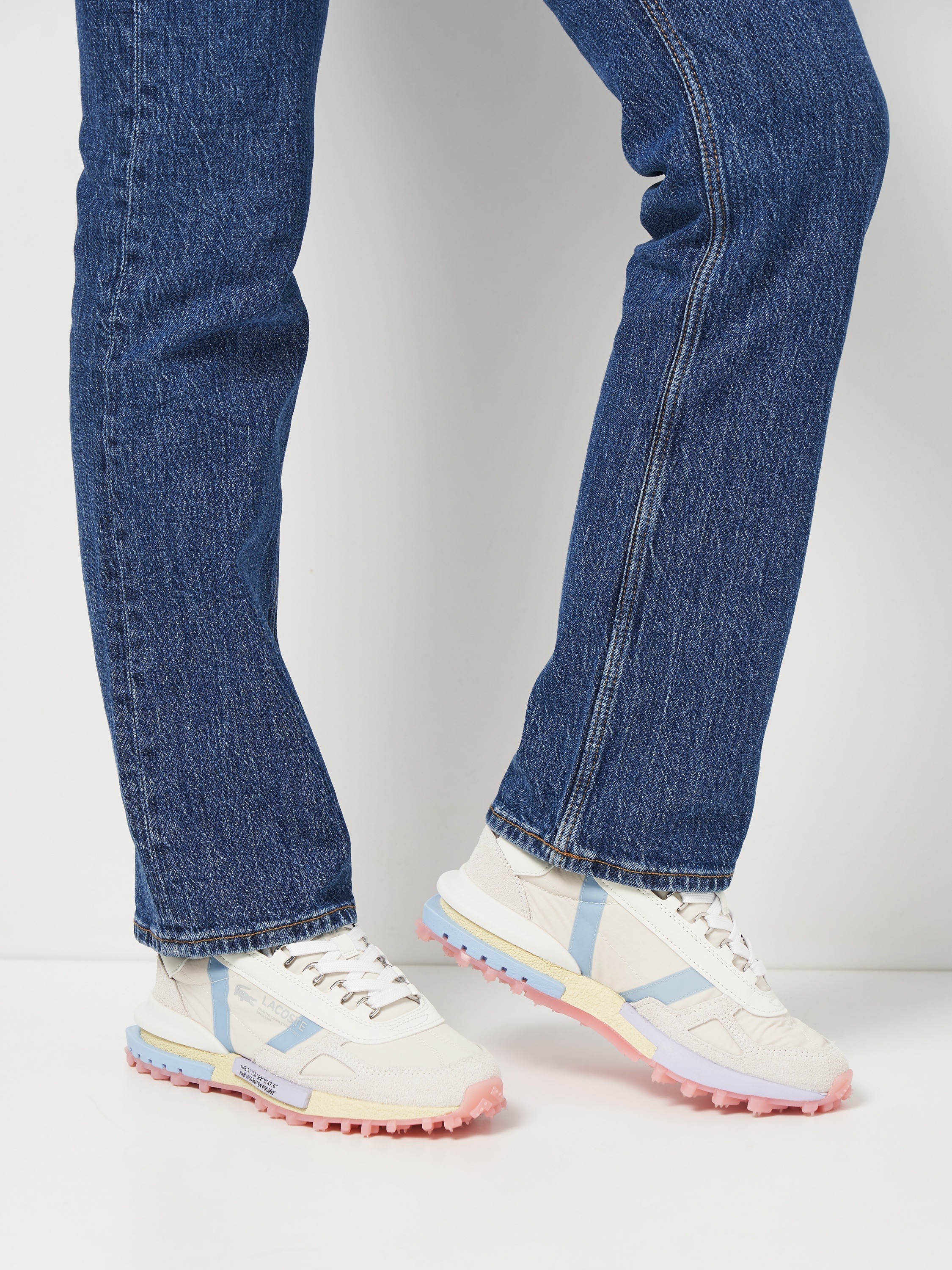 Кроссовки женские Lacoste Elite Active 750SFA0074-WB8 39.5 (6 UK) бежевые фото 9