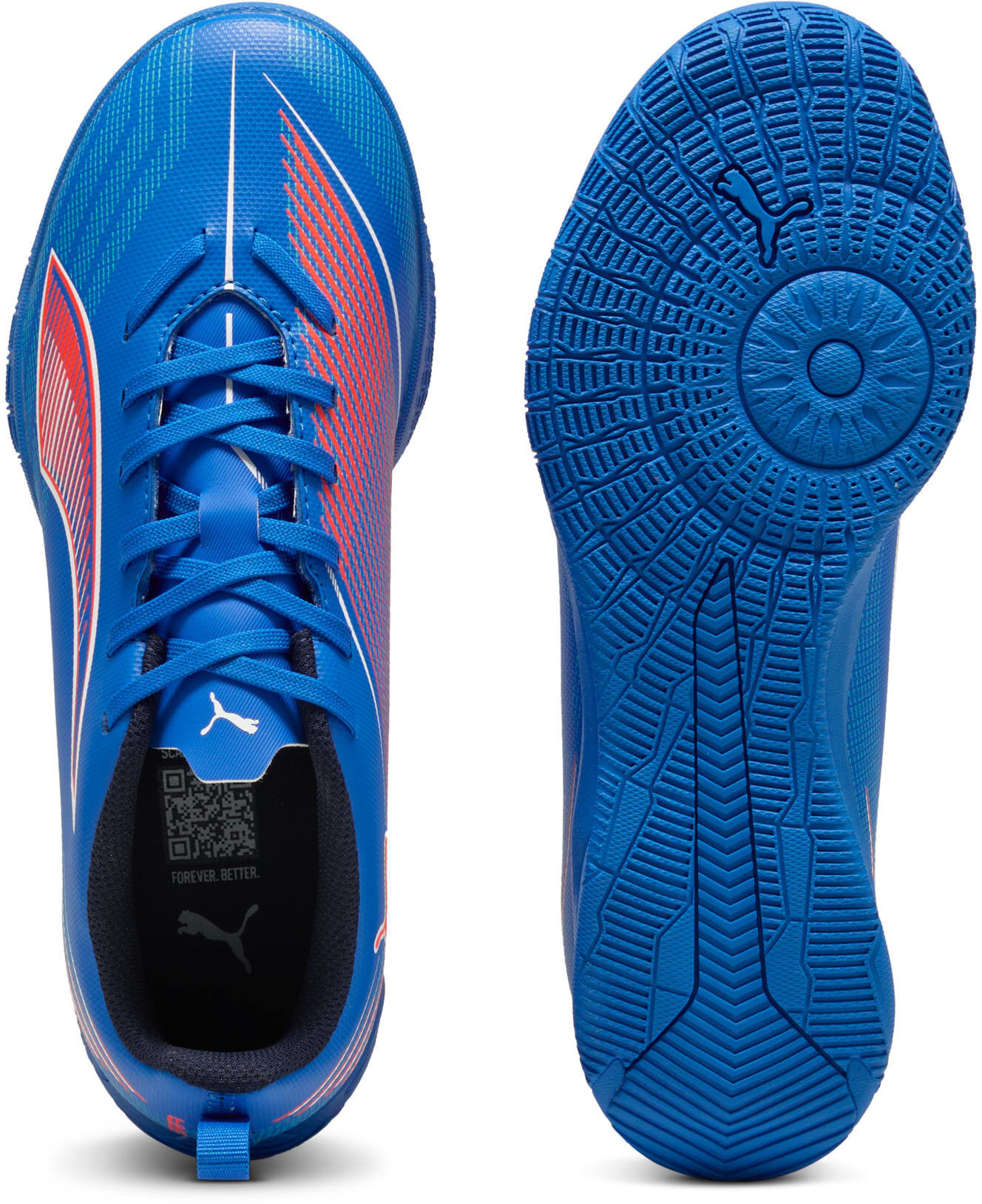 Футзалки детские Puma Ultra 6 Play It Jr 108538-01 31 (12 UK) синие фото 5