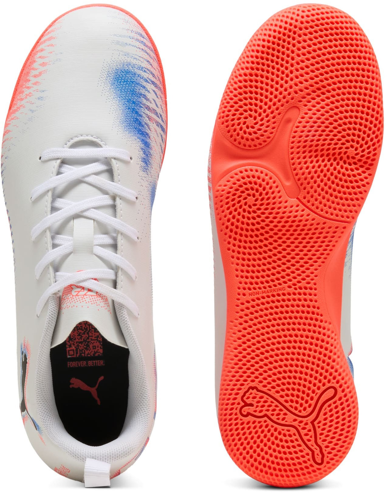 Футзалки детские Puma Future 8 Play It Jr 108627-01 32 (13 UK) белые фото 5