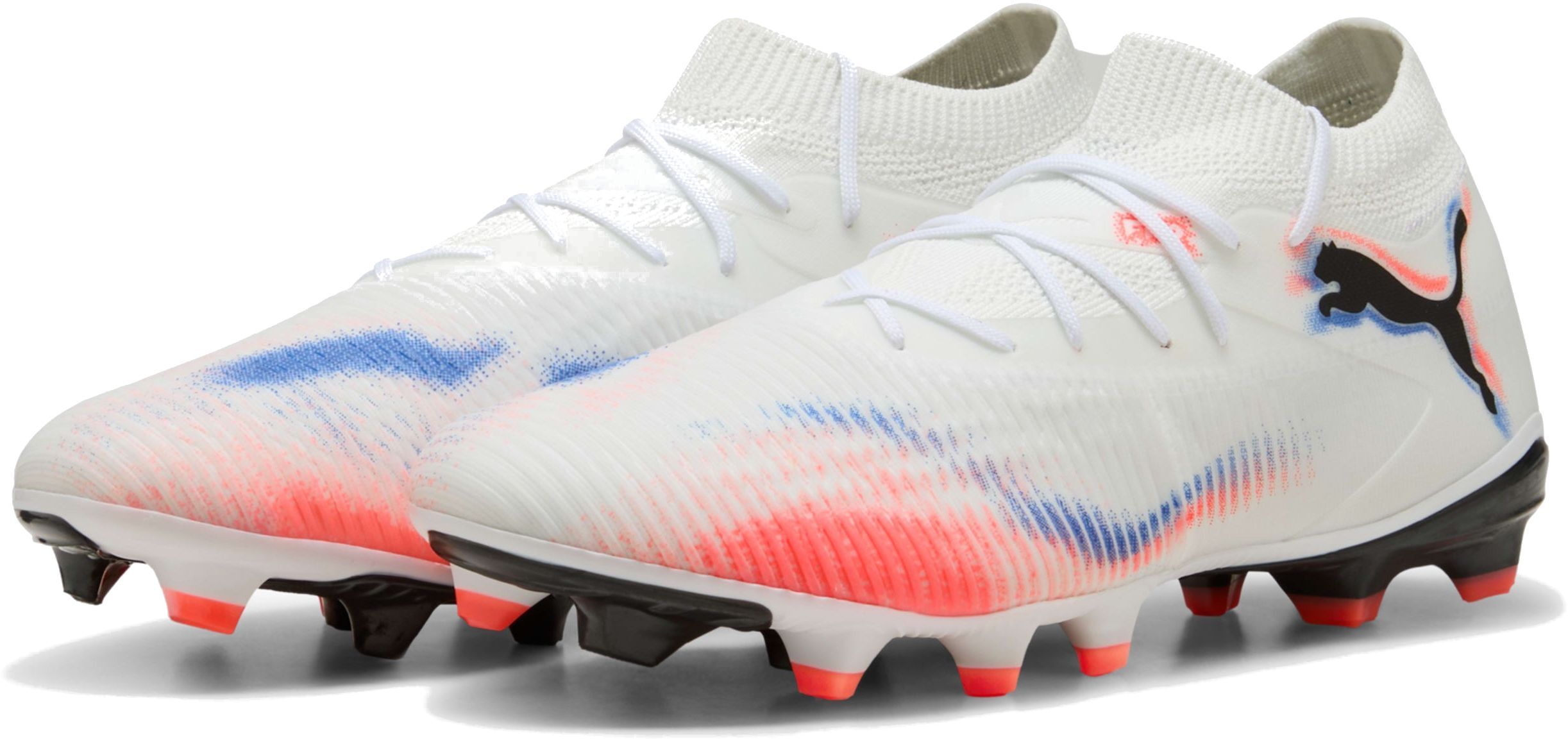 Бутсы Puma Future 8 Match Fg/Ag 108593-01 42 (8 UK) белые фото 4