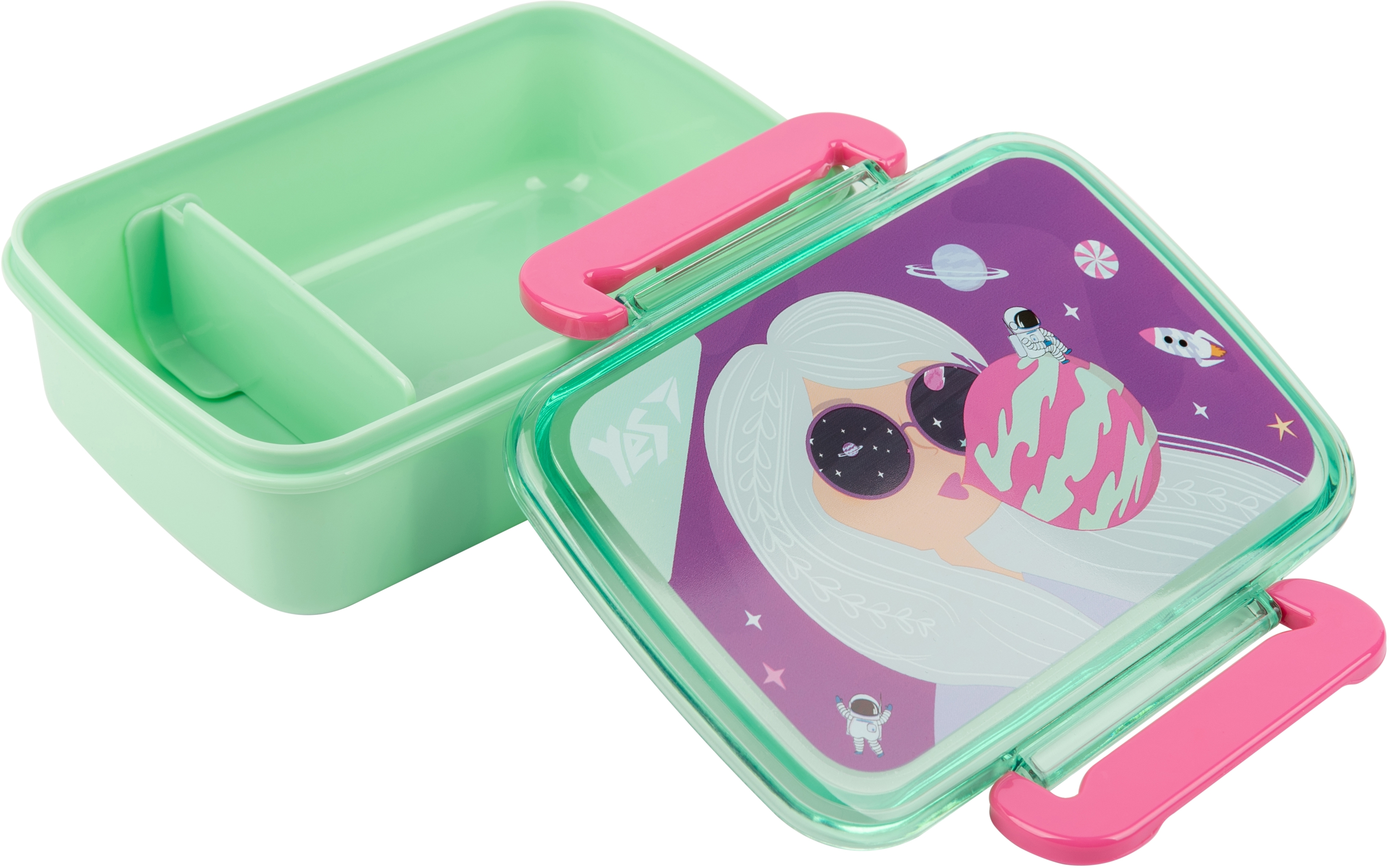 Ланч-бокс YES Space Girl 420млфото2