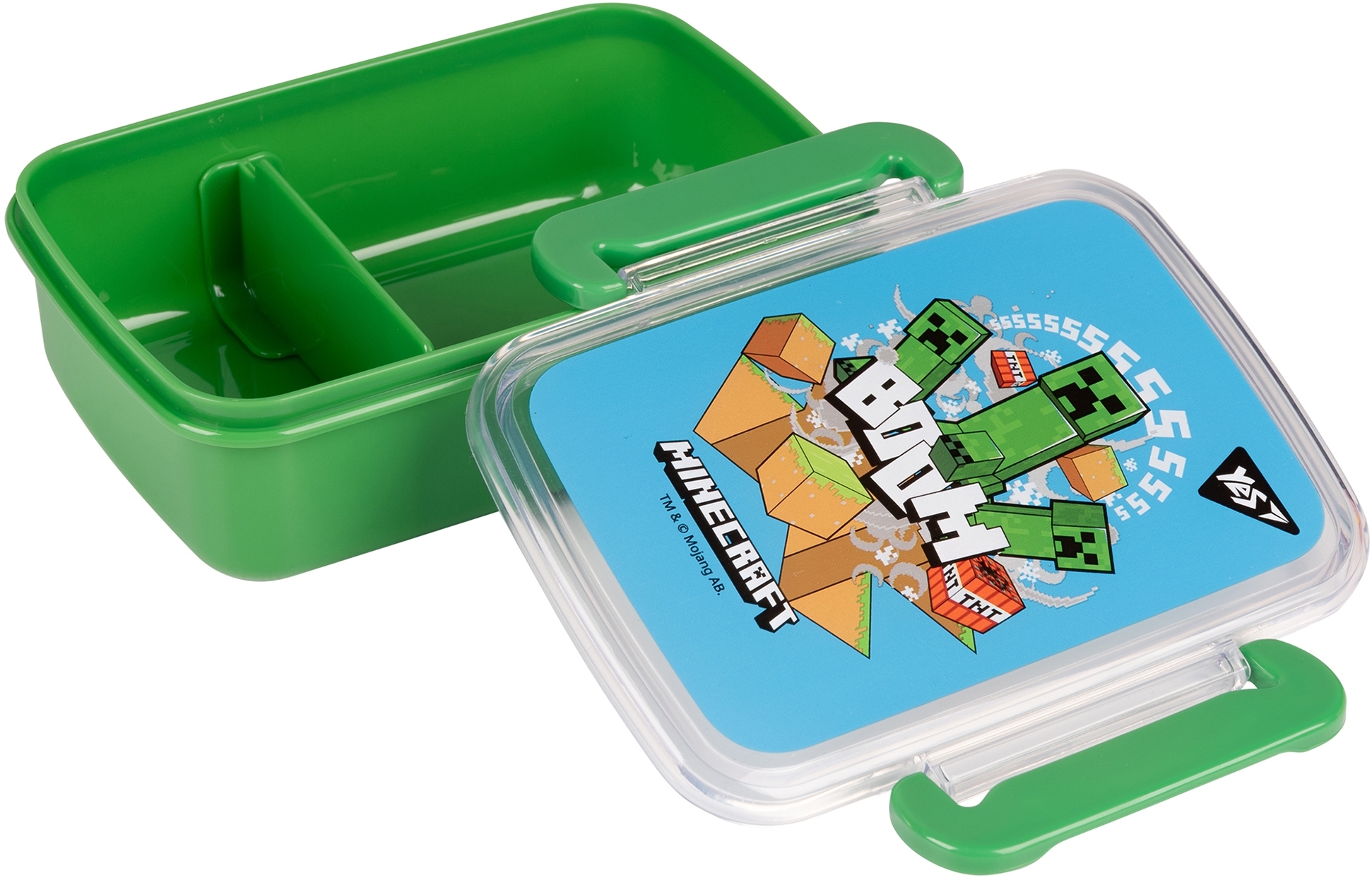 Ланч-бокс Yes Minecraft 420 мл, зелено-блакитнийфото2