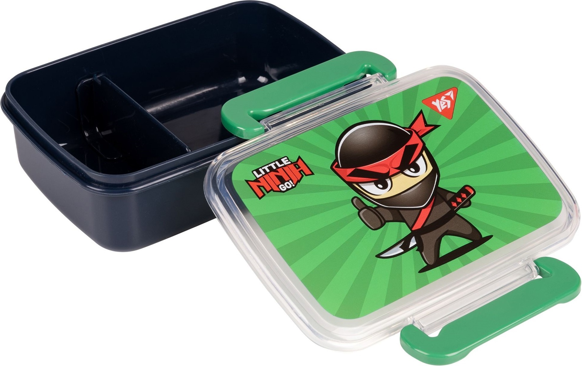 Ланч-бокс Yes Ninja 420 мл черный (708059) фото 