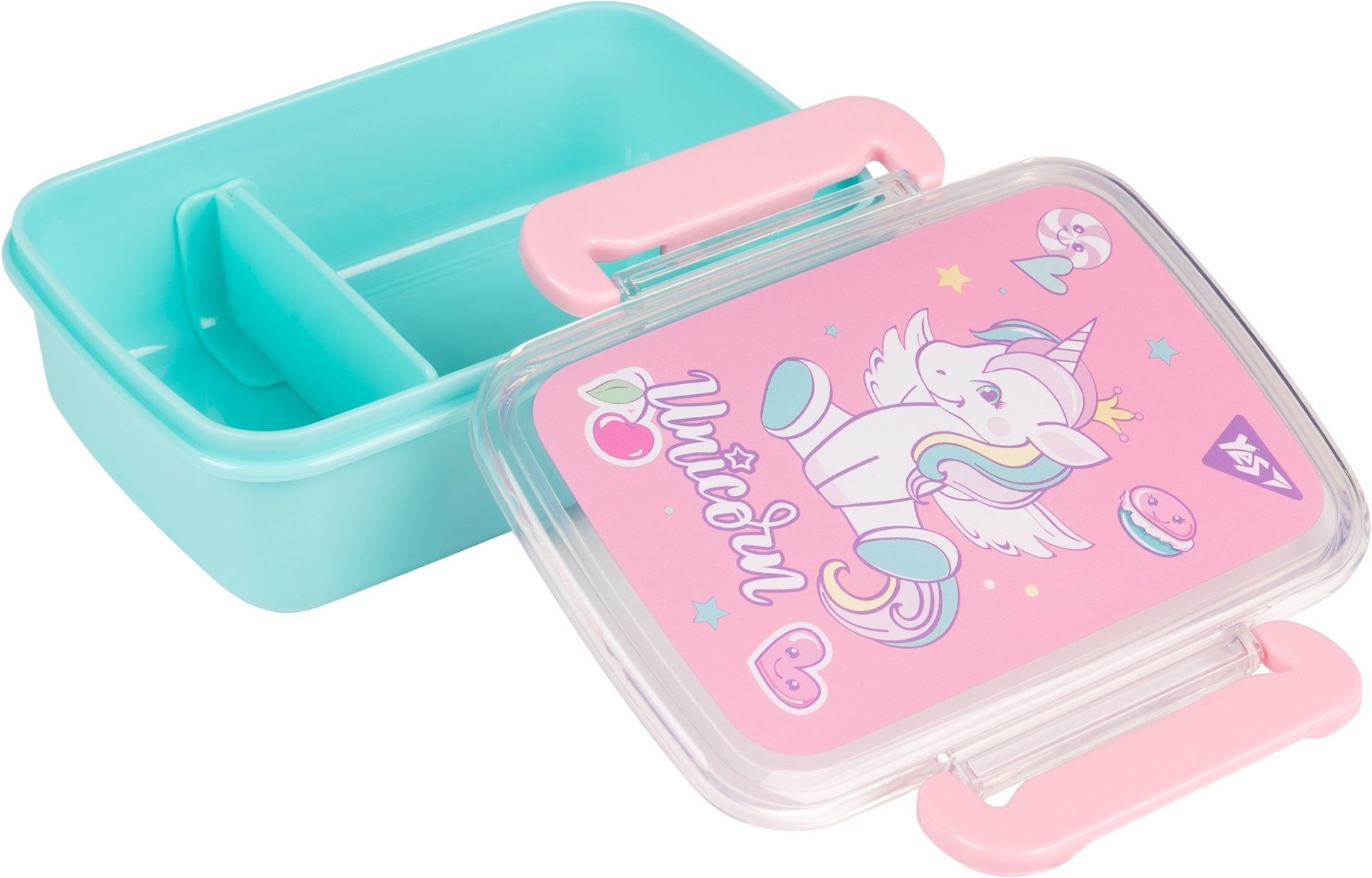 Ланч-бокс Yes Glamour 420 мл блакитний (708060)фото2