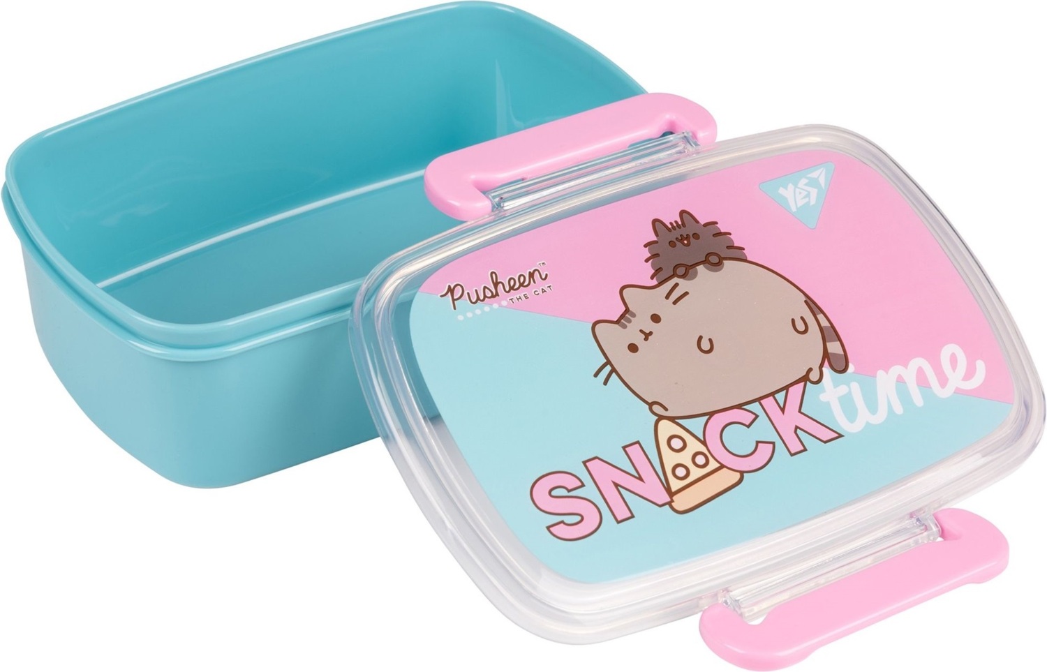 Ланч-бокс Yes Pusheen 750 мл блакитний (708065)фото