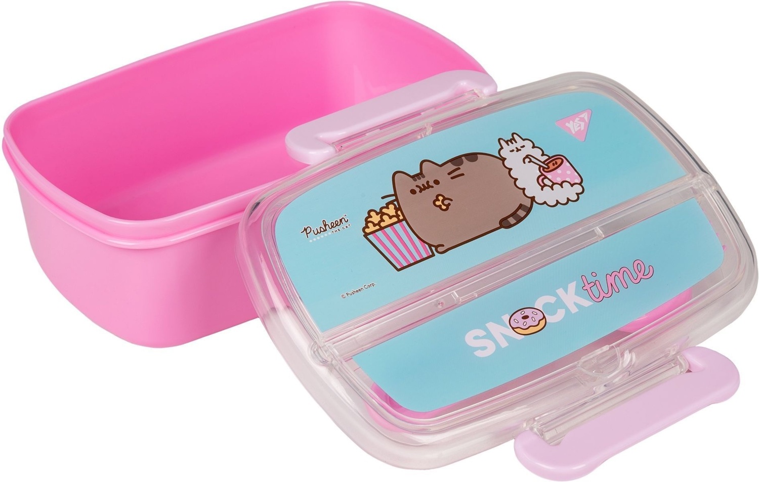 Ланч-бокс Yes Pusheen 750мл з наповненням, рожевий (708161)фото